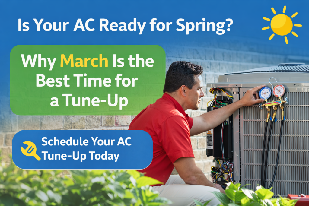 Is Your AC Ready for Spring? Why March Is the Best Time for a Tune-Up