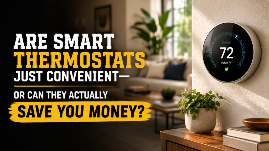 Are Smart Thermostats Just Convenient—Or Can They Actually Save You Money?