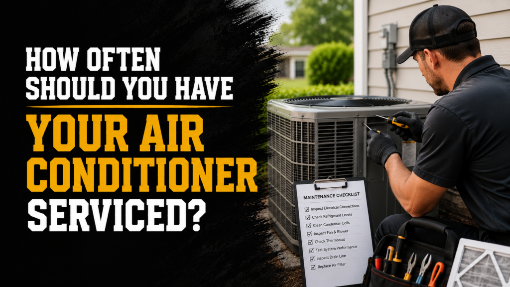 How Often Should You Have Your Air Conditioner Serviced?